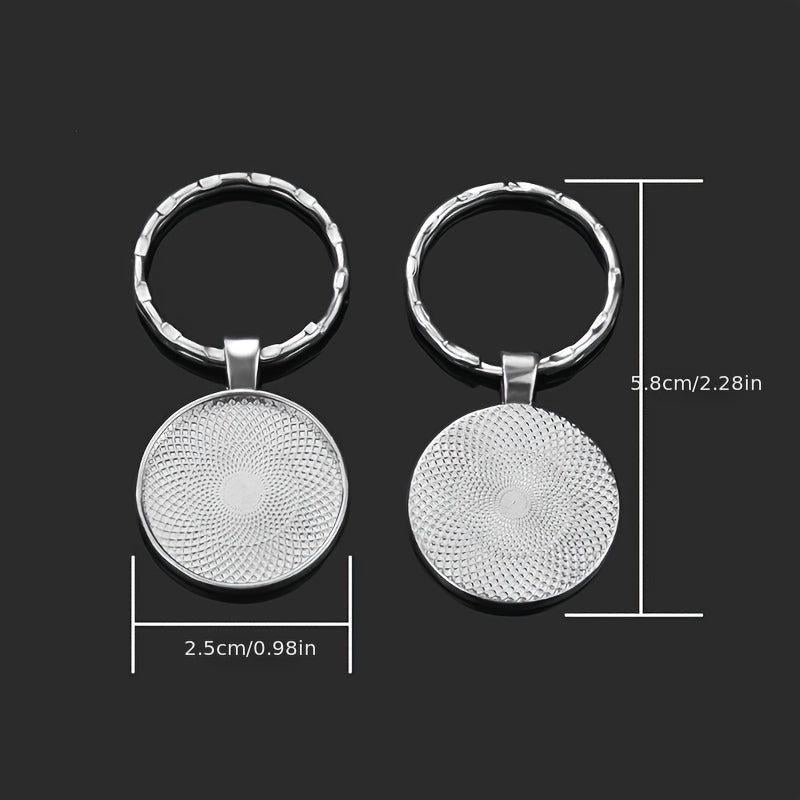 Vintage Zodiac Keychain Pendant Lucky Bag Key Chain Keyring