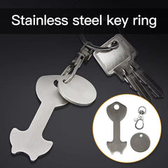 Metal Shopping Cart Token Key Chain Pendant