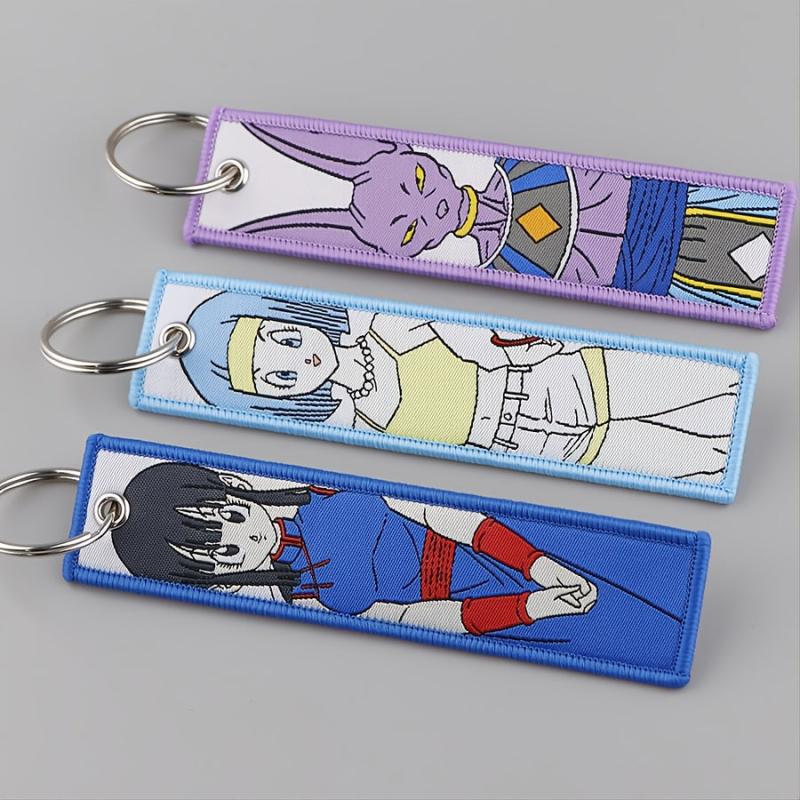 Anime Ball Tag Keychain Souvenir Key Ring Purse Bag Backpack Charm