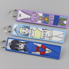 Anime Ball Tag Keychain Souvenir Key Ring Purse Bag Backpack Charm