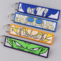 Anime Ball Tag Keychain Souvenir Key Ring Purse Bag Backpack Charm