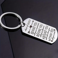 Inspirational Graduation Keychain for School Boys Girls