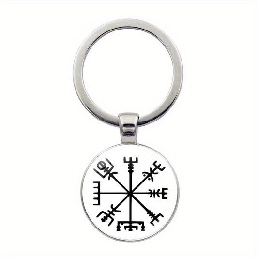 Vikings Valknut Retro Keychain Bag Car Charm Gift