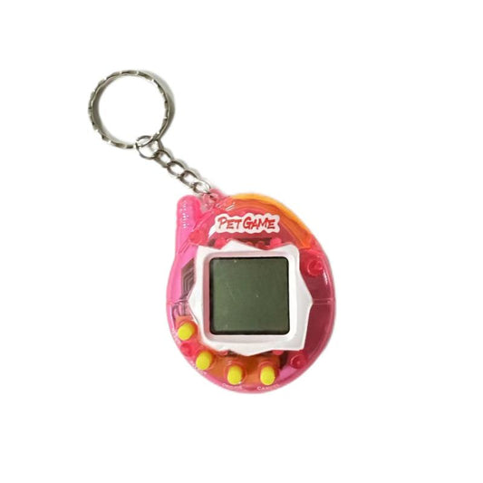 Virtual Pets Mini Game Console Pendant Keychain For Men