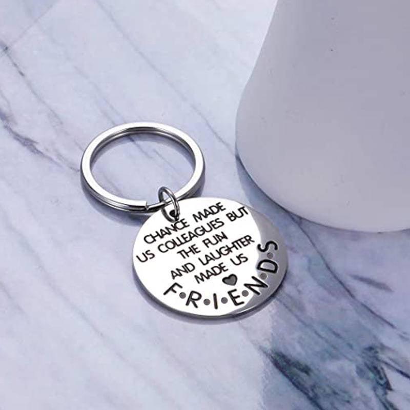 Coworker Keychain Colleague For Birthday Christmas Friends Women Men Key Chain
