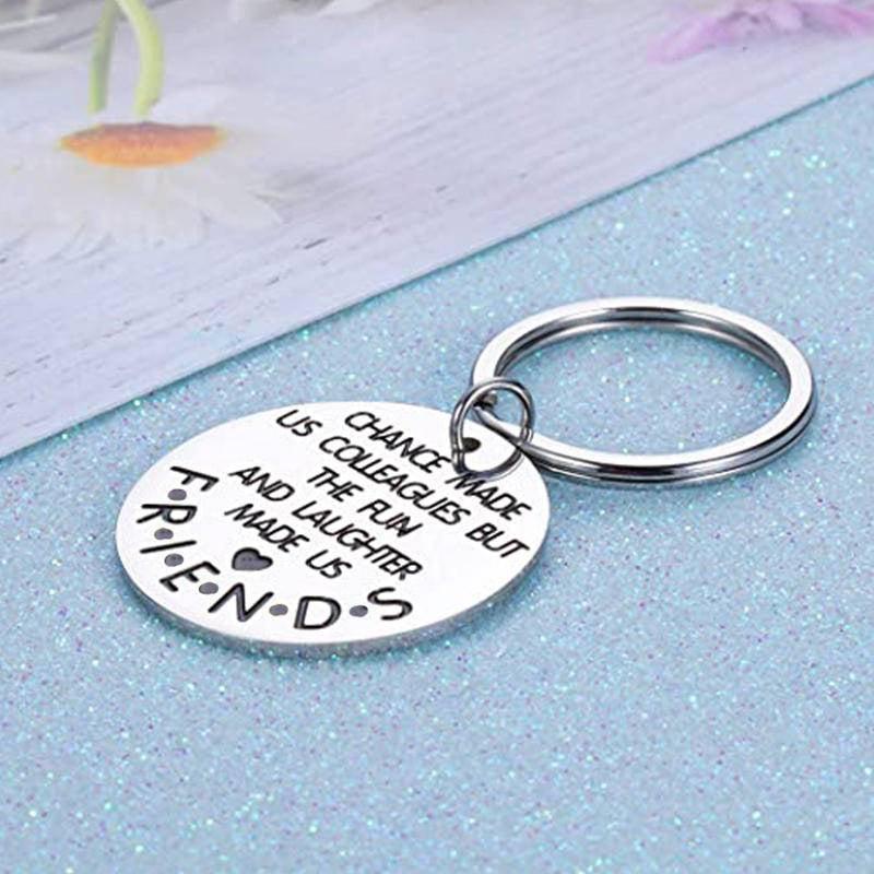 Coworker Keychain Colleague For Birthday Christmas Friends Women Men Key Chain
