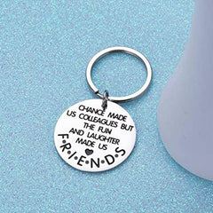 Coworker Keychain Colleague For Birthday Christmas Friends Women Men Key Chain