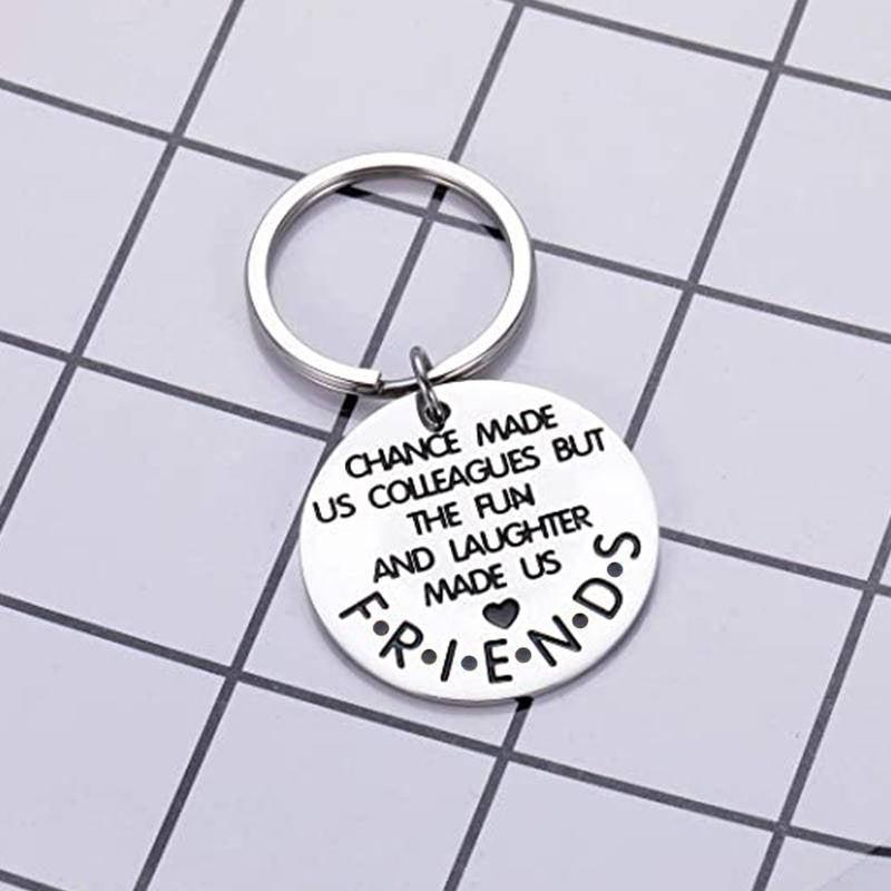 Coworker Keychain Colleague For Birthday Christmas Friends Women Men Key Chain