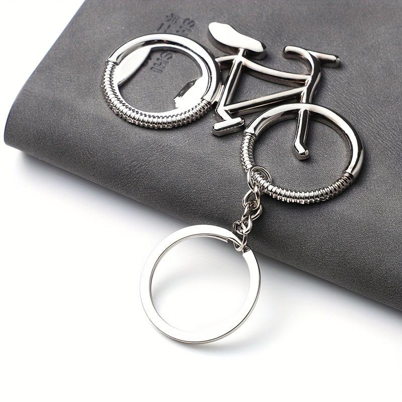 Metal Beer Bicycle Key Rings Opener Ret...