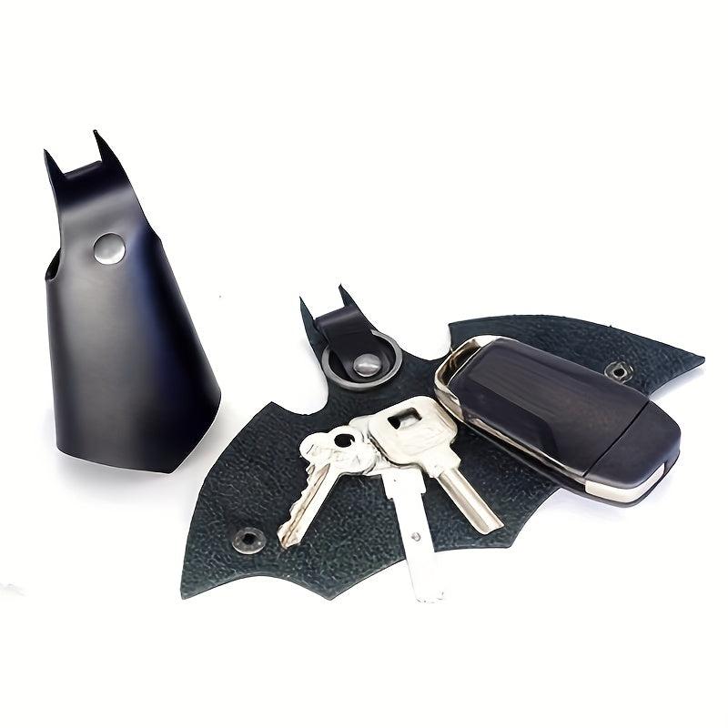 PU Leather Car Key Protector Anti-lost Key Bag Father's Gift