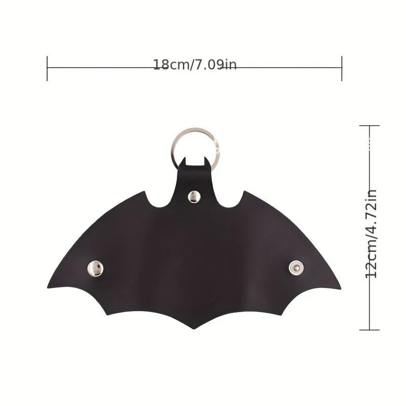 PU Leather Car Key Protector Anti-lost Key Bag Father's Gift