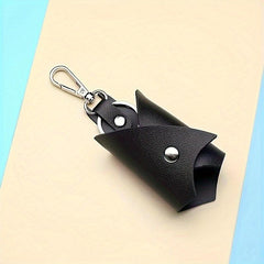 PU Leather Car Key Protector Anti-lost Key Bag Father's Gift