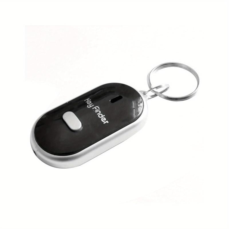 LED Key Finder Locator Keychain For Men Whistle Sound Control