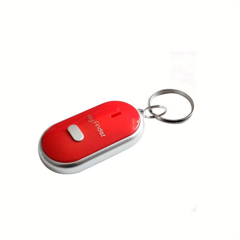 LED Key Finder Locator Keychain For Men Whistle Sound Control