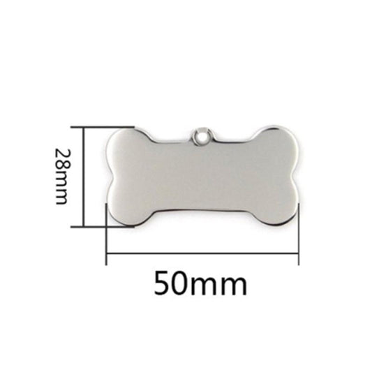 Bone Engraving Pet ID Tag for Cats and Dogs