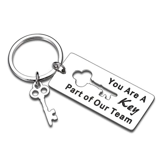 Thank You Coworker Keychain For Men - Appreciation Gift For Retirement