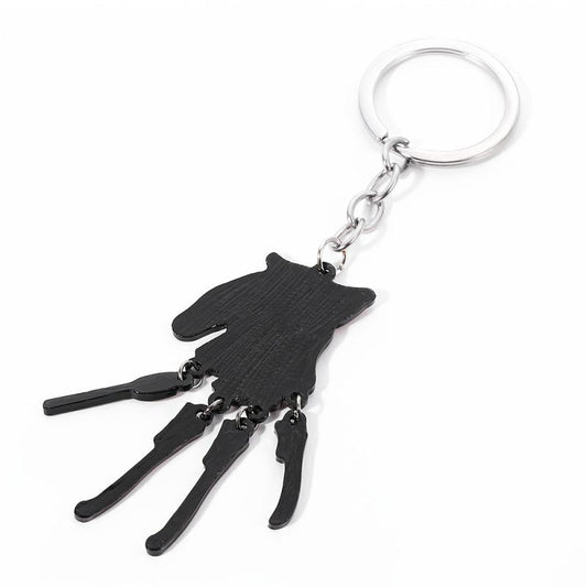 Horror Movie Glove Keychain for Men