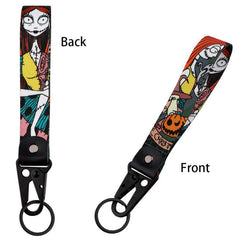 Horror Cartoon Car Keychain Keys Holder Accessory Keyring Gift