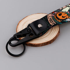Horror Cartoon Car Keychain Keys Holder Accessory Keyring Gift