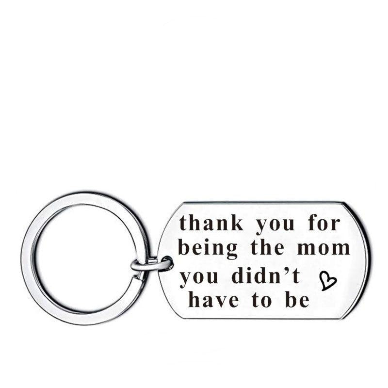 Thank You For Being The Dad Father's Keychain
