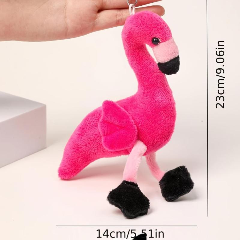 Flamingo Plush Keychain Boy Girl Gift Ornament