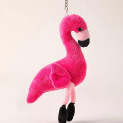 Flamingo Plush Keychain Boy Girl Gift Ornament