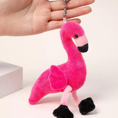 Flamingo Plush Keychain Boy Girl Gift Ornament