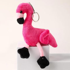 Flamingo Plush Keychain Boy Girl Gift Ornament
