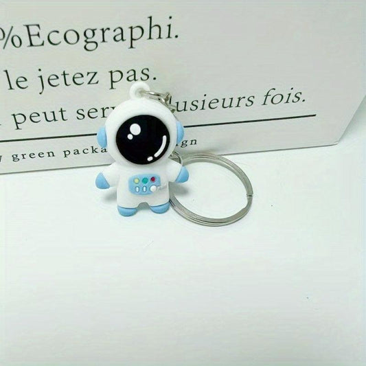 Cartoon Astronaut Keychain School Bag Spaceman Doll Pendant