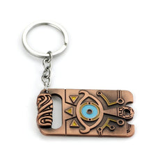 Cartoon Eye Key Chain Breath Of The Wild Metal Key Chain Car Key Pendant
