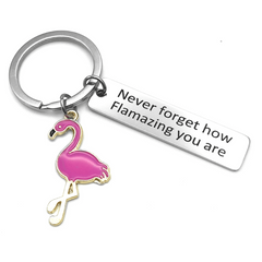 Flamazing You Are Keychain - Romantic Motivational Gift