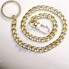 Men's Charm Metal Waist Chain Hip hop Rock Punk Street Keychain