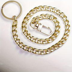 Men's Charm Metal Waist Chain Hip hop Rock Punk Street Keychain