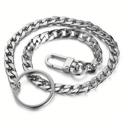 Men's Charm Metal Waist Chain Hip hop Rock Punk Street Keychain