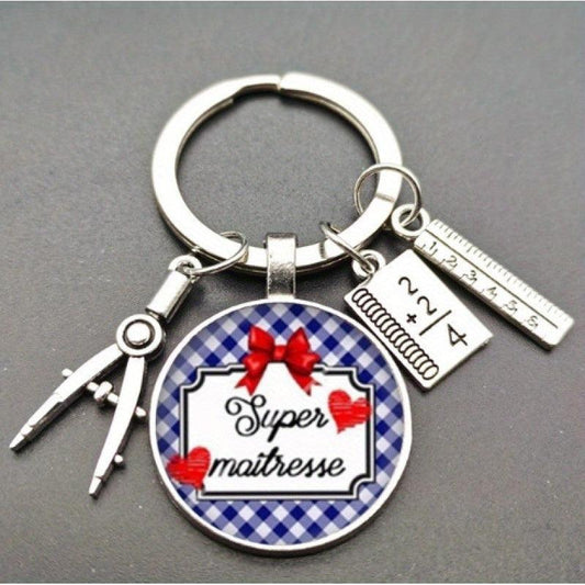 Teacher Gift Pendant Keychain For Men Graduation Season Gift