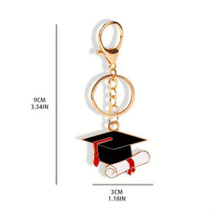 Graduation Season Key Chain for Men Graduate Gift