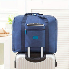 Travel Storage Duffel Bag Zipper Luggage Organizer Portable Foldable Handbag
