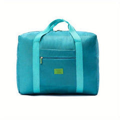 Travel Storage Duffel Bag Zipper Luggage Organizer Portable Foldable Handbag