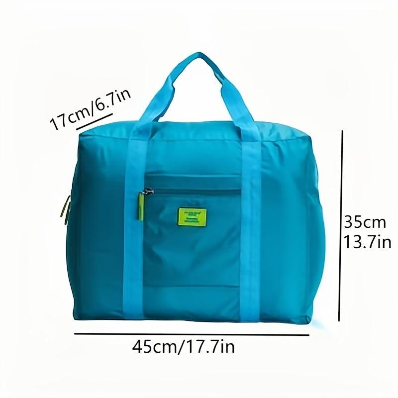 Travel Storage Duffel Bag Zipper Luggage Organizer Portable Foldable Handbag
