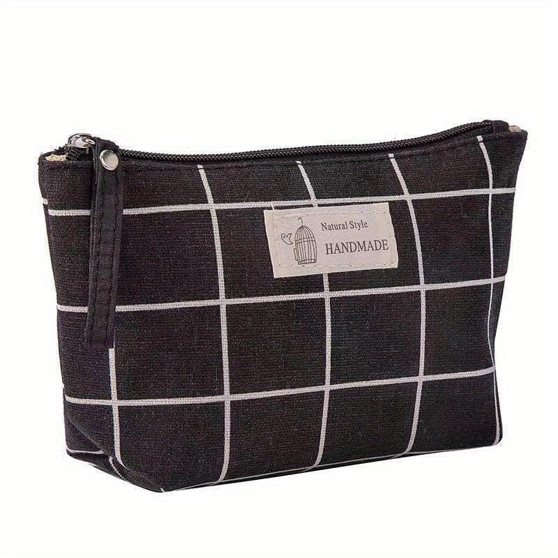 Leaf Print Carry All Pouch Cosmetic Storage Bag Coin Purse