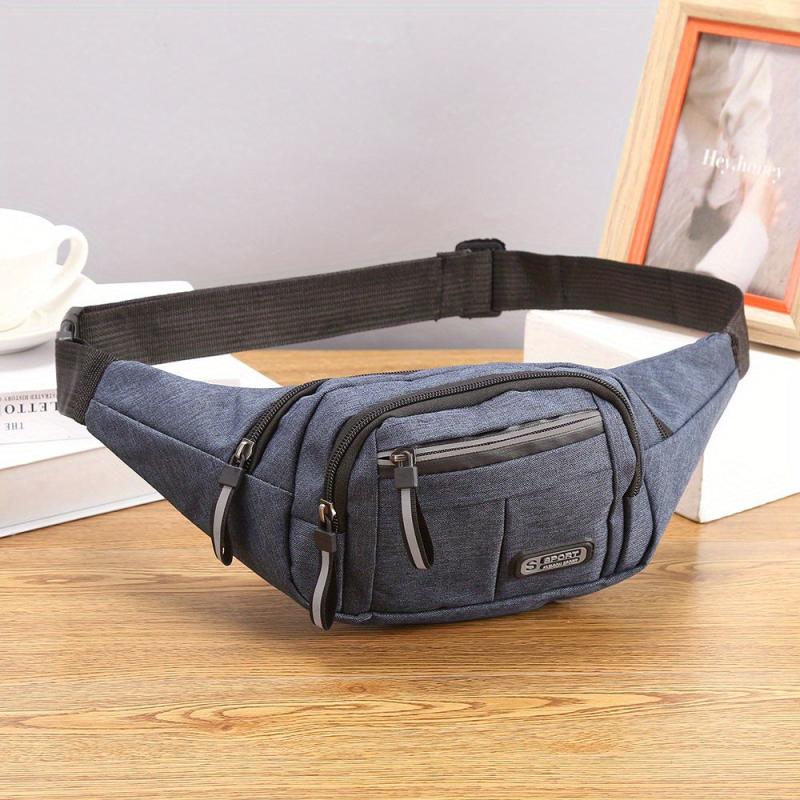 Men's Waterproof Travel Waist Bag Large Capacity Mobile Phone Bag