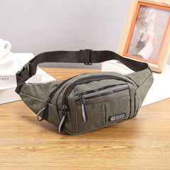 Men's Waterproof Travel Waist Bag Large Capacity Mobile Phone Bag