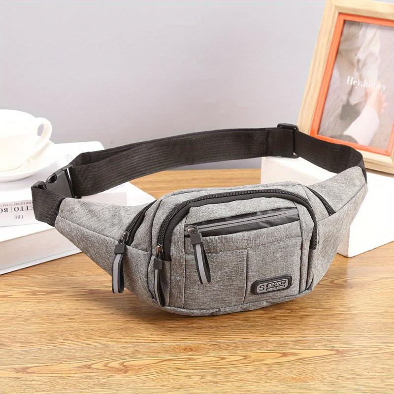 Men's Waterproof Travel Waist Bag Large Capacity Mobile Phone Bag
