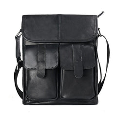 Men's Leather Business Casual Shoulder Bag