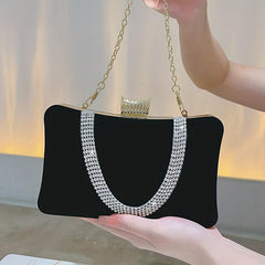 Rhinestone Clutch Purse Evening Bag for Wedding Party