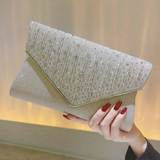 Bling Rhinestone Evening Bag Clutch Purse for Party
