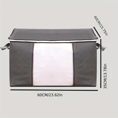 Large Capacity Clothes Storage Box Lightweight Organizer Dustproof