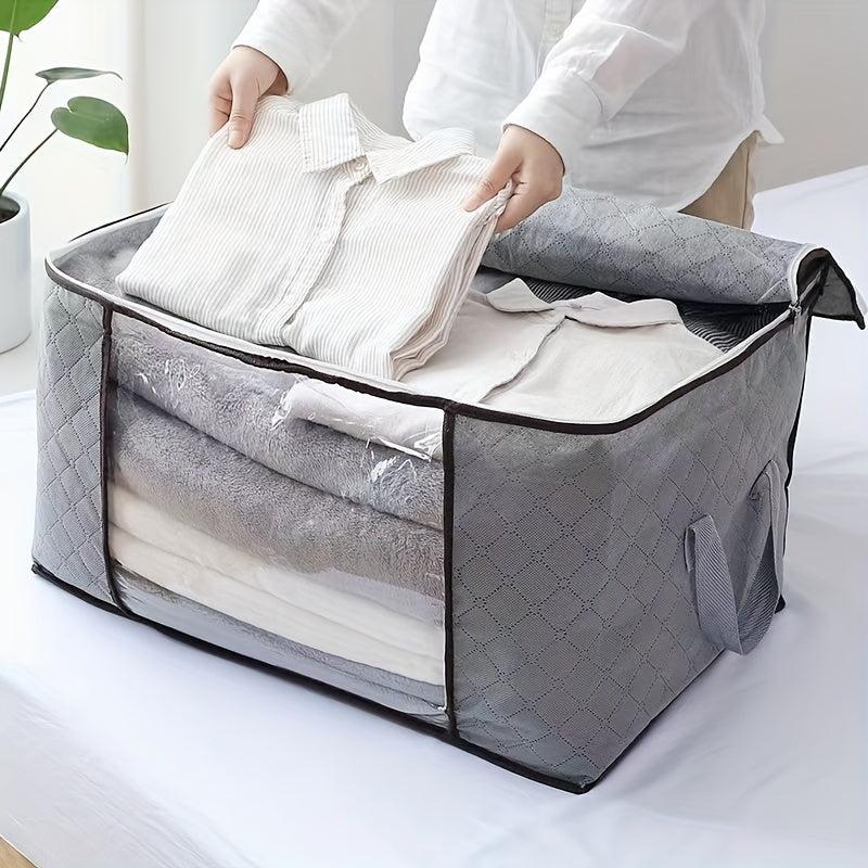 Large Capacity Clothes Storage Box Lightweight Organizer Dustproof