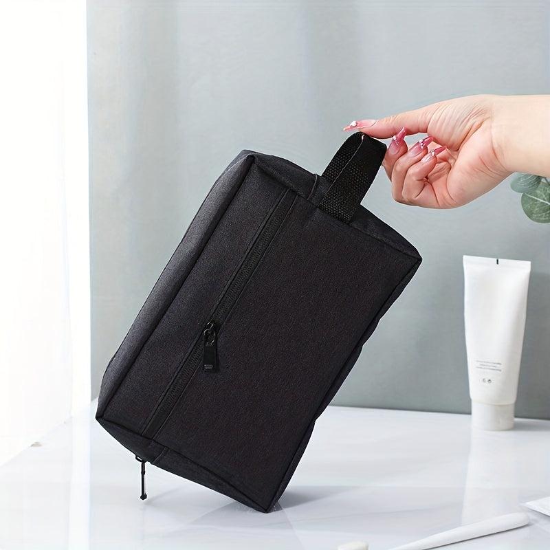 Portable Travel Bag Minimalist Makeup Zipper Pouch Toiletry Wash Bag