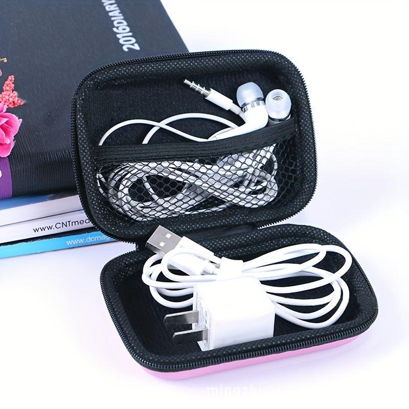 Waterproof Electronic Cable Organizer Bag for Travel and Office Use